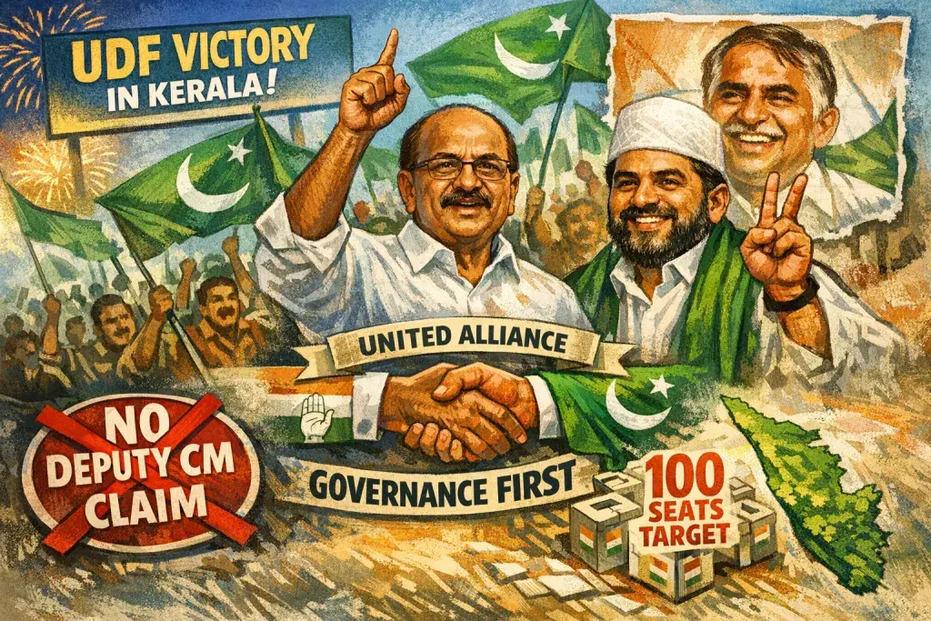 Muslim League Declares UDF Victory Certain, Waives Deputy CM Claim